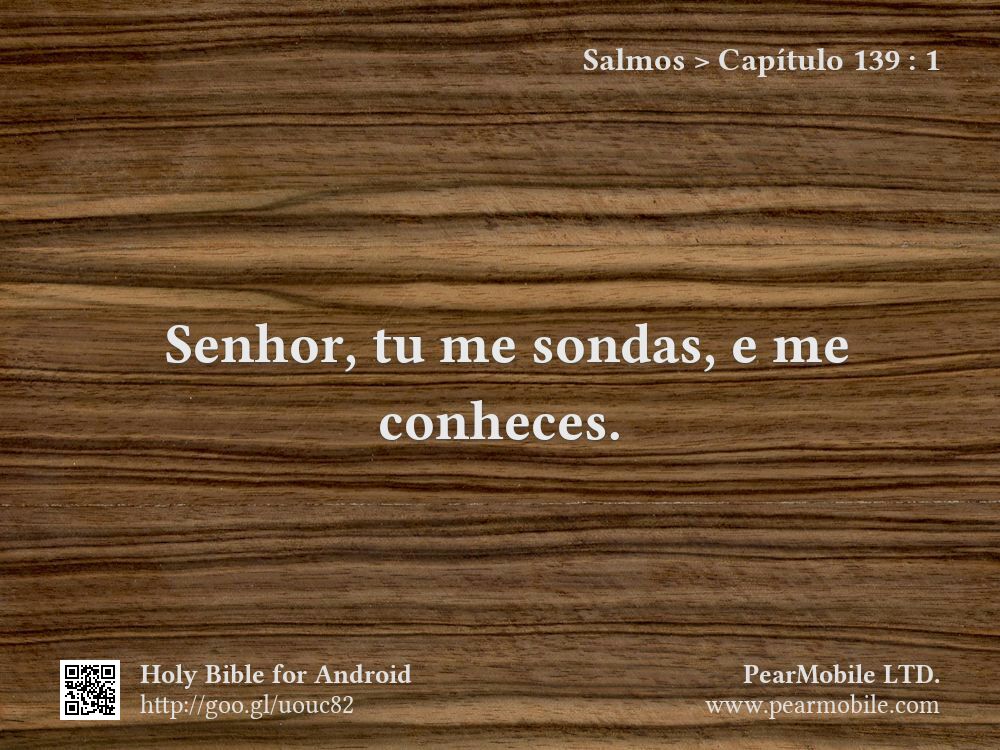 Salmos, Capítulo 139:1
